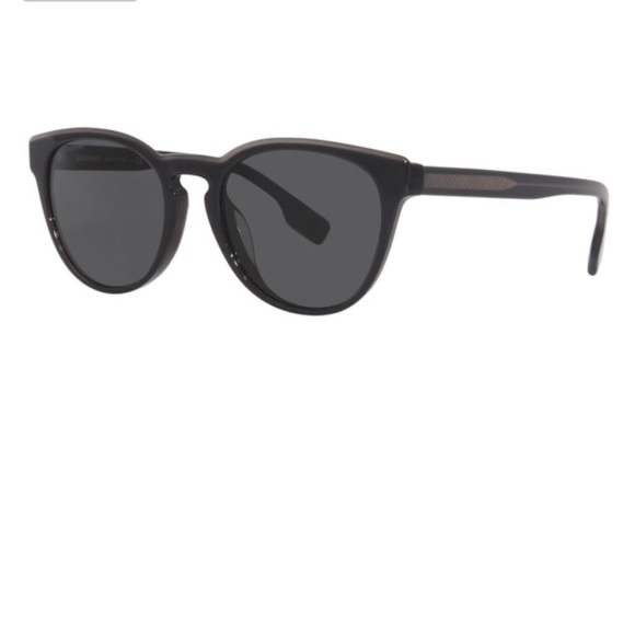 Burberry Bartlett B4310-F 3850/87 Sunglasses Men's Opal Grey/Black 54-20-145 - Picture 2 of 4